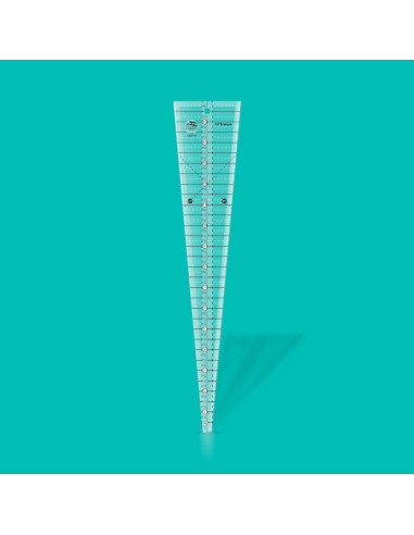 Régua triângulo 10° Creative Grids