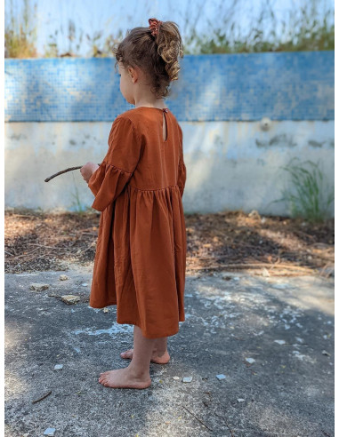 Padrão de vestido boêmio Linotte - Marmaï Patterns