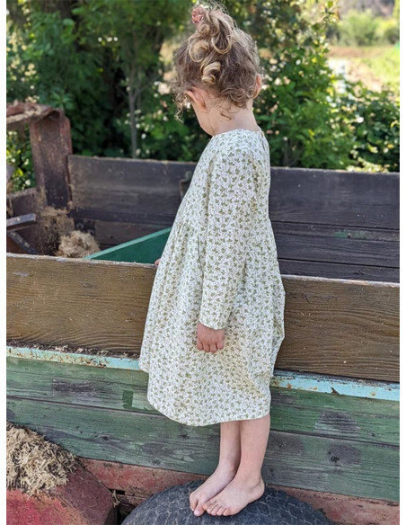 Padrão de vestido boêmio Linotte - Marmaï Patterns