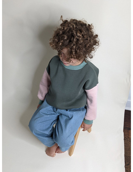 Padrão de moletom e t-shirt oversized Chouette - Marmaï Patterns