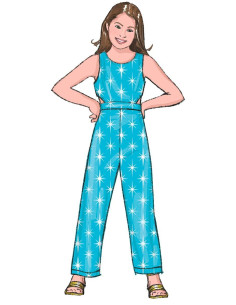 Molde de vestido, macacão e jardineira - Butterick 6908 2