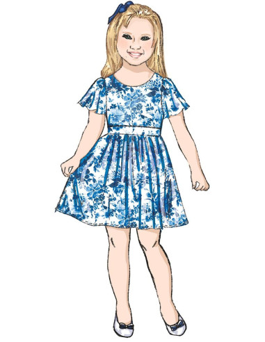 Molde de vestido, macacão e jardineira - Butterick 6908