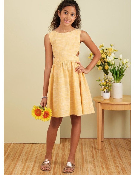 Molde de vestido, macacão e jardineira - Butterick 6908