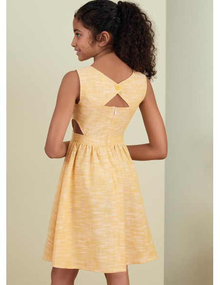 Molde de vestido, macacão e jardineira - Butterick 6908