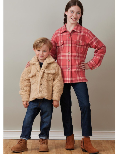 Molde de casaco - Butterick 6916