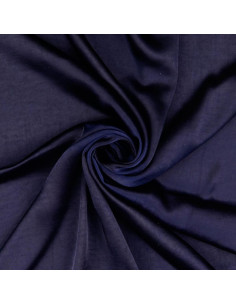 Tecido cetim deluxe toque de seda - Azul marinho