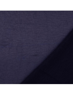 Tecido cetim deluxe toque de seda - Azul marinho 2