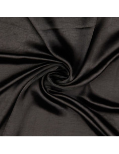 Tecido cetim deluxe toque de seda - Preto