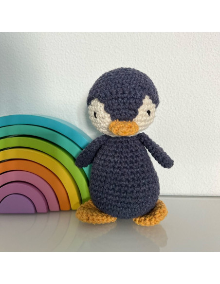 Kit de crochê - Frosty o pinguim
