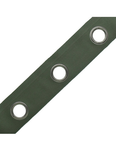 Faixa com ilhós canhão de fuzil - Verde sálvia