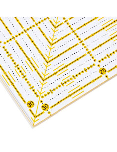 Régua patchwork Omnigrid universal 31,5 x 31,5 cm 2