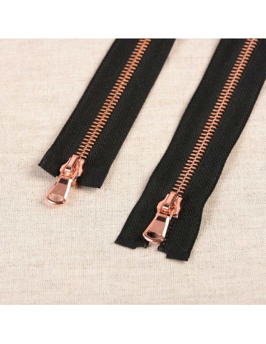 Fecho de metal Boca a boca separável - Ouro rosa