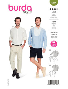 Molde de camisa - Burda 5895