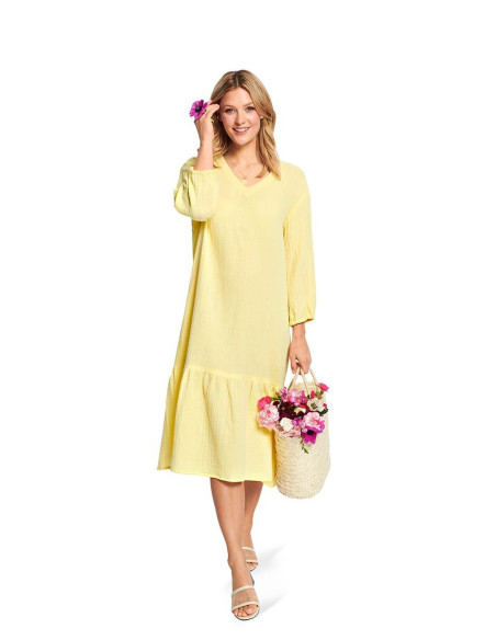 Molde de vestido - Burda 5907