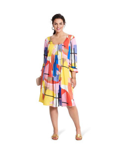 Molde de vestido e túnica - Burda 5917 2