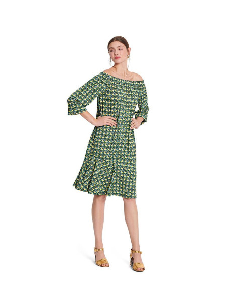 Molde de vestido e blusa - Burda 5920
