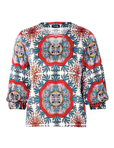 Molde de blusa - Burda 5924