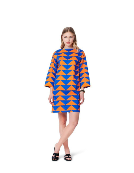 Molde de vestido - Burda 5925
