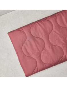 Tecido acolchoado repelente à água Wave - Rosa antigo