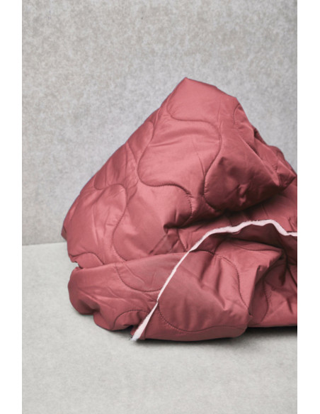 Tecido acolchoado repelente à água Wave - Rosa antigo