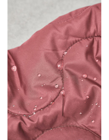 Tecido acolchoado repelente à água Wave - Rosa antigo