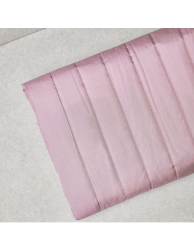 Tecido acolchoado repelente à água Strip - Lilás