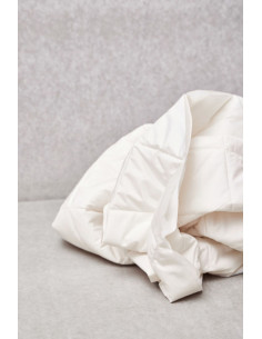 Tecido acolchoado repelente à água Gem - Branco creme 2