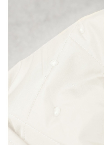 Tecido acolchoado repelente à água Gem - Branco creme