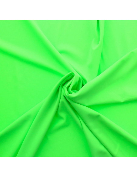 Tecido lycra fato de banho - Verde fluorescente