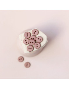 Botão de dois furos 10 mm - Telha