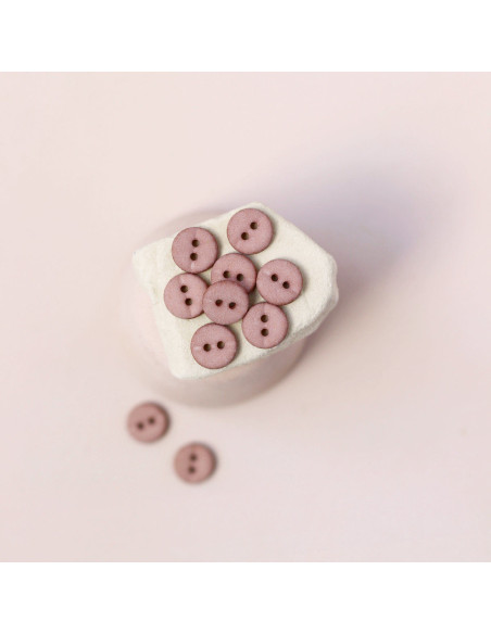 Botão de dois furos 10 mm - Telha