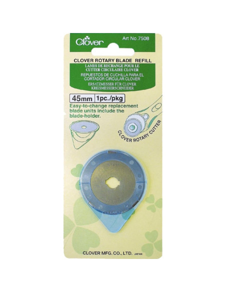 1 lâmina de reposição para cortador Clover - 45 mm