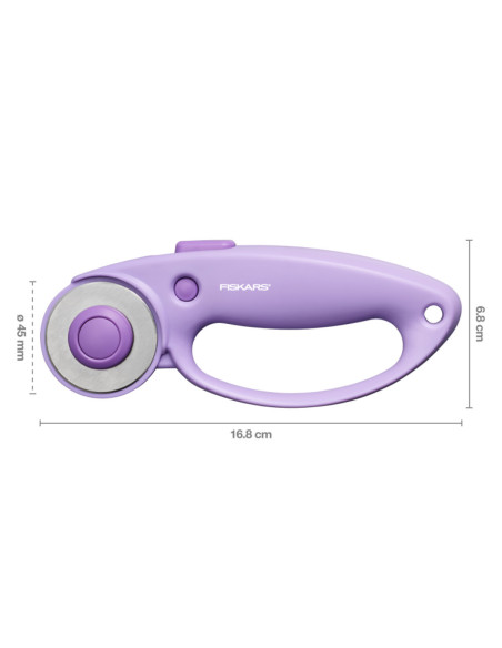 Cortador rotativo Fiskars Ultra Lilac 45 mm