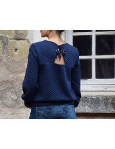 Padrão de suéter Téthys - Anna Rose patterns