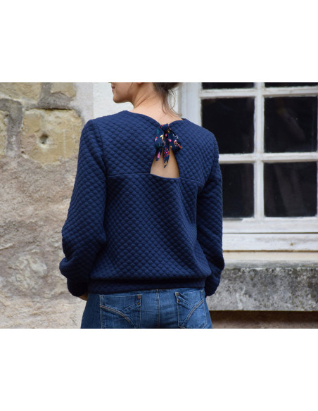Padrão de suéter Téthys - Anna Rose patterns