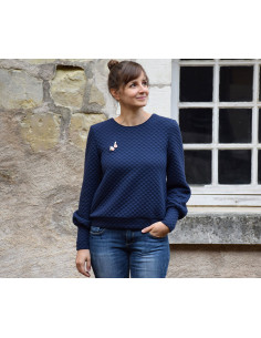 Padrão de suéter Téthys - Anna Rose patterns 2