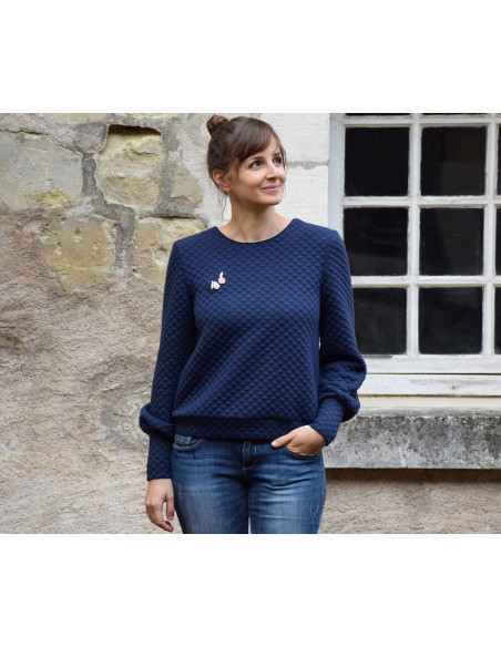 Padrão de suéter Téthys - Anna Rose patterns