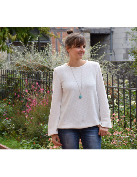 Padrão de suéter Téthys - Anna Rose patterns