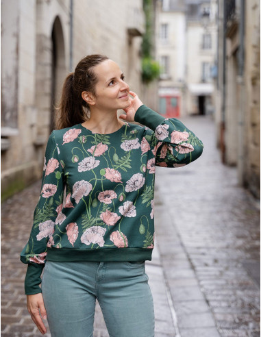 Padrão de suéter Téthys - Anna Rose patterns