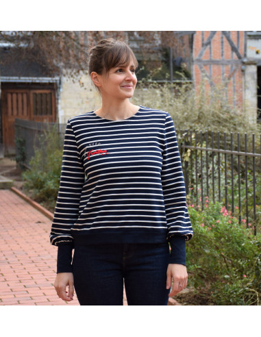 Padrão de suéter Téthys - Anna Rose patterns