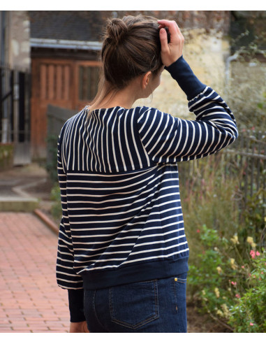 Padrão de suéter Téthys - Anna Rose patterns