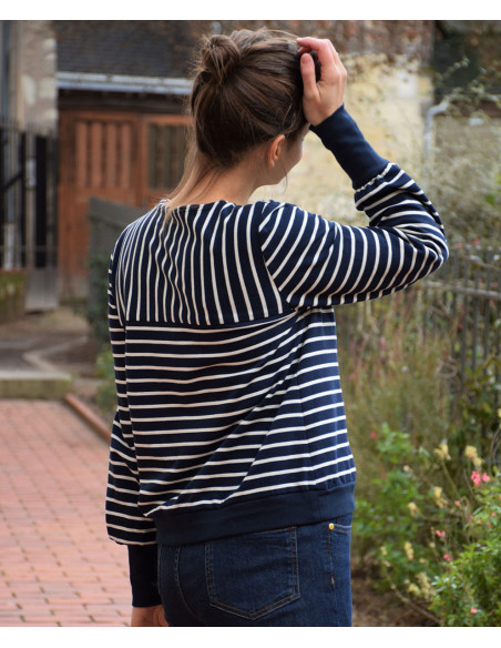 Padrão de suéter Téthys - Anna Rose patterns