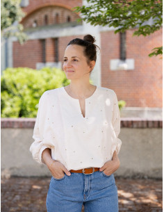 Molde de blusa Doris - Anna Rose patterns
