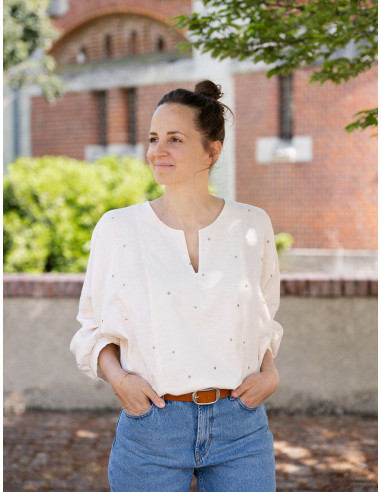 Molde de blusa Doris - Anna Rose patterns