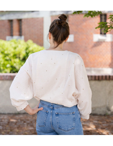 Molde de blusa Doris - Anna Rose patterns