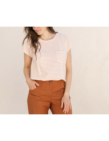 Molde de blusa Doris - Anna Rose patterns