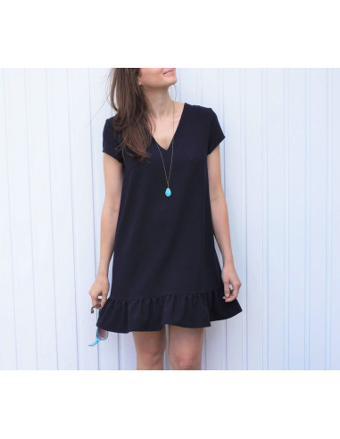 Padrão de vestido Volute - Anna Rose patterns