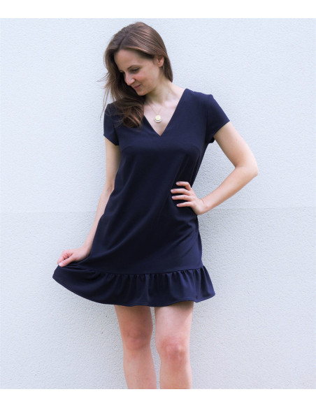 Padrão de vestido Volute - Anna Rose patterns