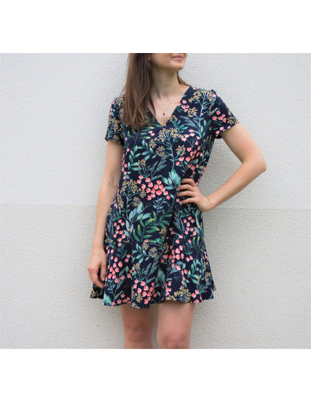 Padrão de vestido Volute - Anna Rose patterns