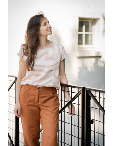 Molde de calça Dulce - Anna Rose patterns